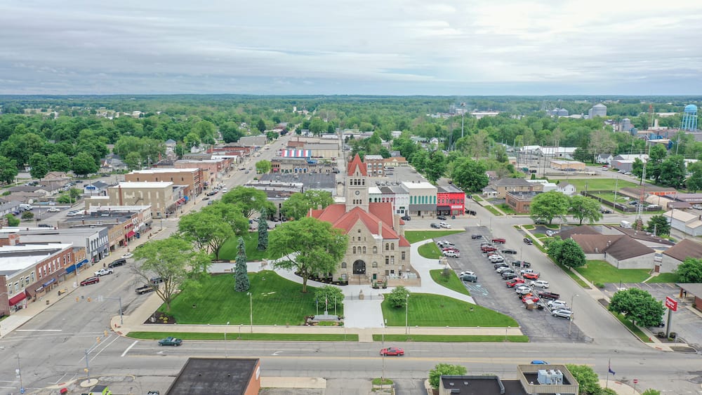 Rochester courthouse square