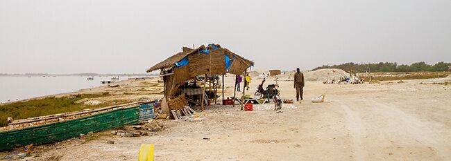 Sometimes a tourist attraction can be a disappointment at first glance, but if you take your time it can still be a great experience. Read more about our meeting with the Pink Lake that was not pink at all and our adventures in the dunes towards The Atlantic Ocean on:  http://www.travelwithallsenses.com/senegals-pink-lake-lake-retba/