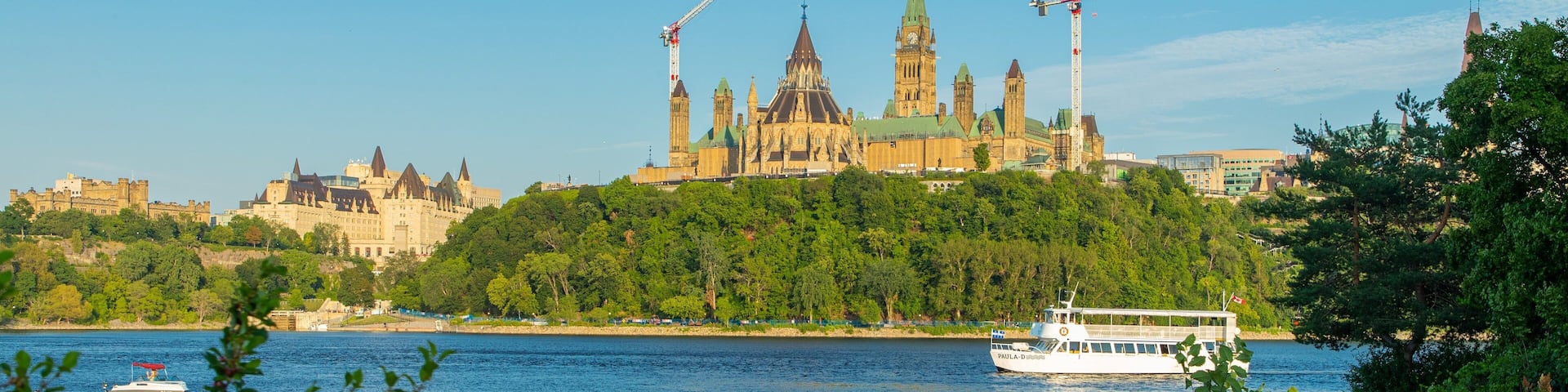 Voyageur Provincial Park which includes boating and a lake or waterhole