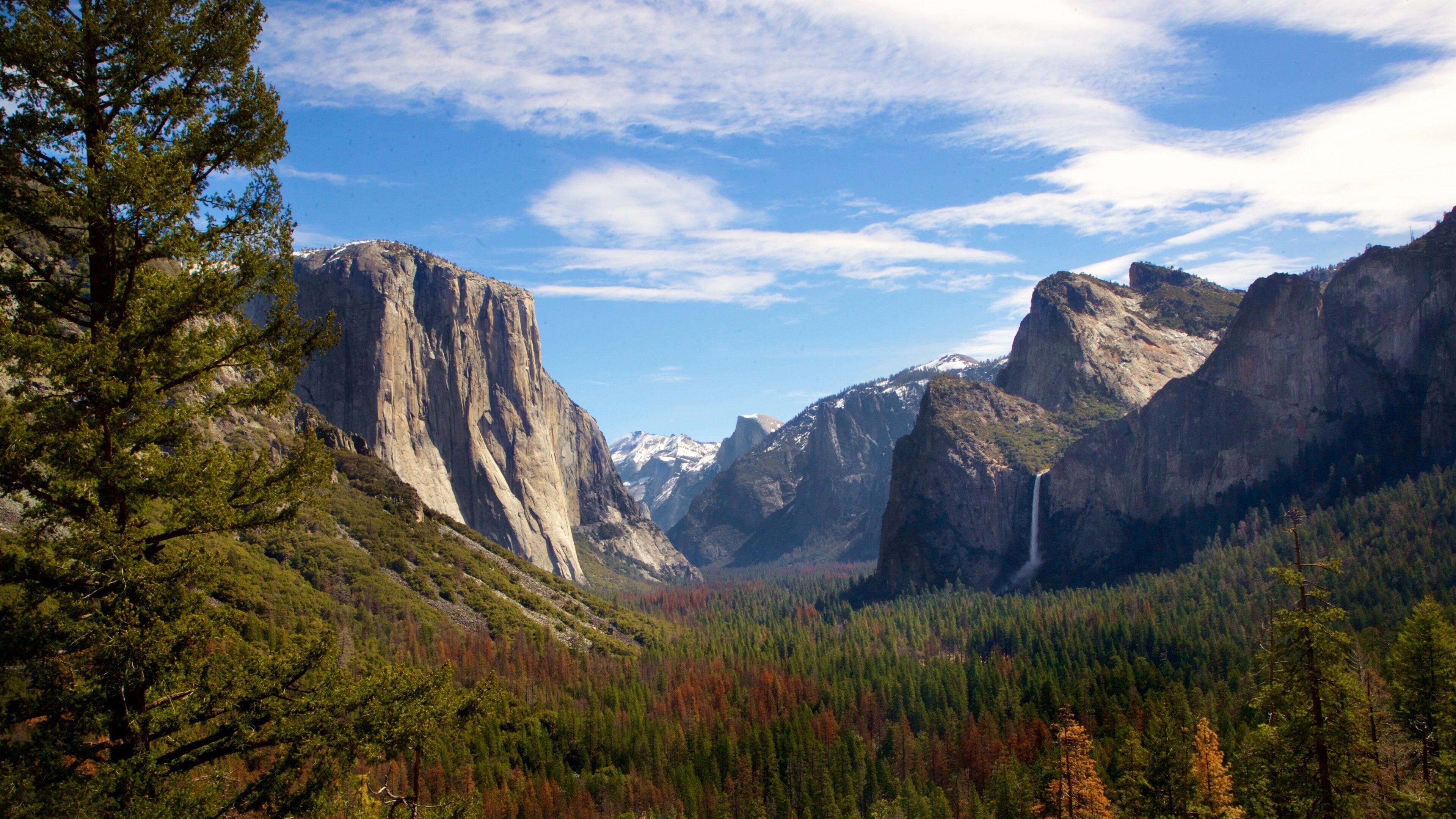 Tunnel View which includes landscape views, a gorge or canyon and tranquil scenes
