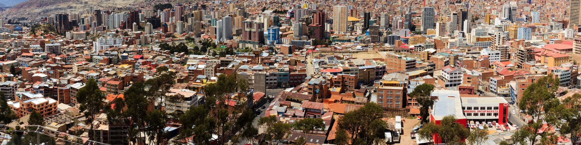 Häusermeer von La Paz