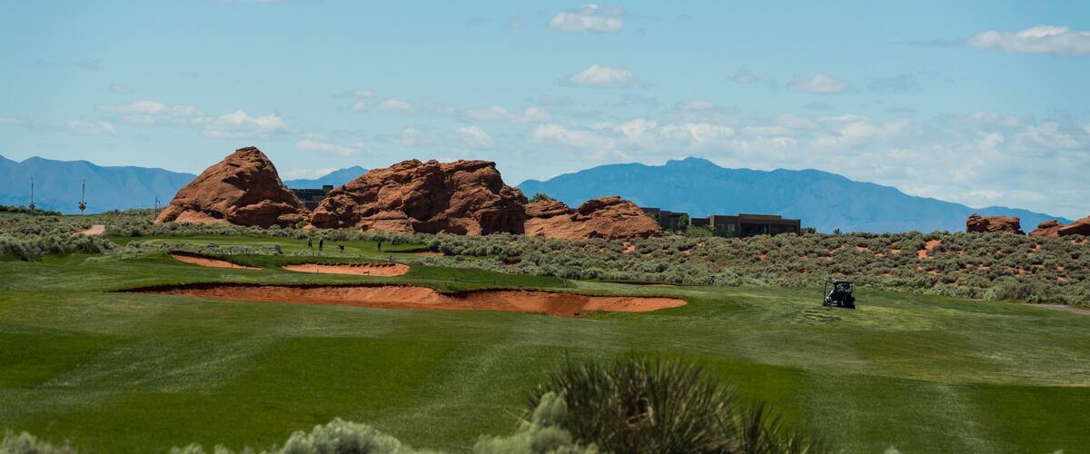 Sand Hollow Golf Course Desert Golf Landscape