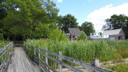 In a picturesque setting with breathtaking views of the St. Lawrence River and the South Shore of Quebec