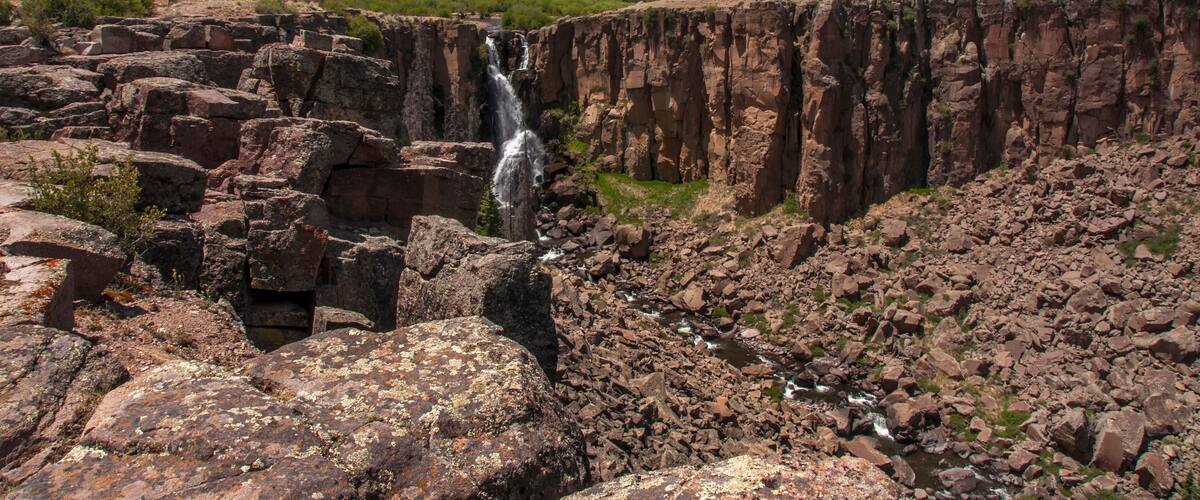 North Clear Creek Falls in Colorado