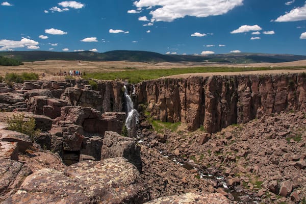 North Clear Creek Falls in Colorado