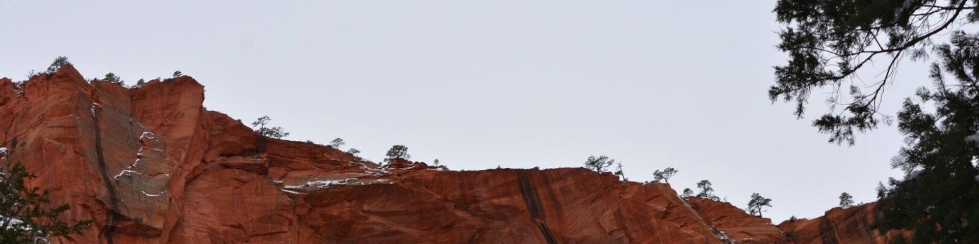 My first time making it back to the #Kolobarch I can never get enough of #Zion in the winter.