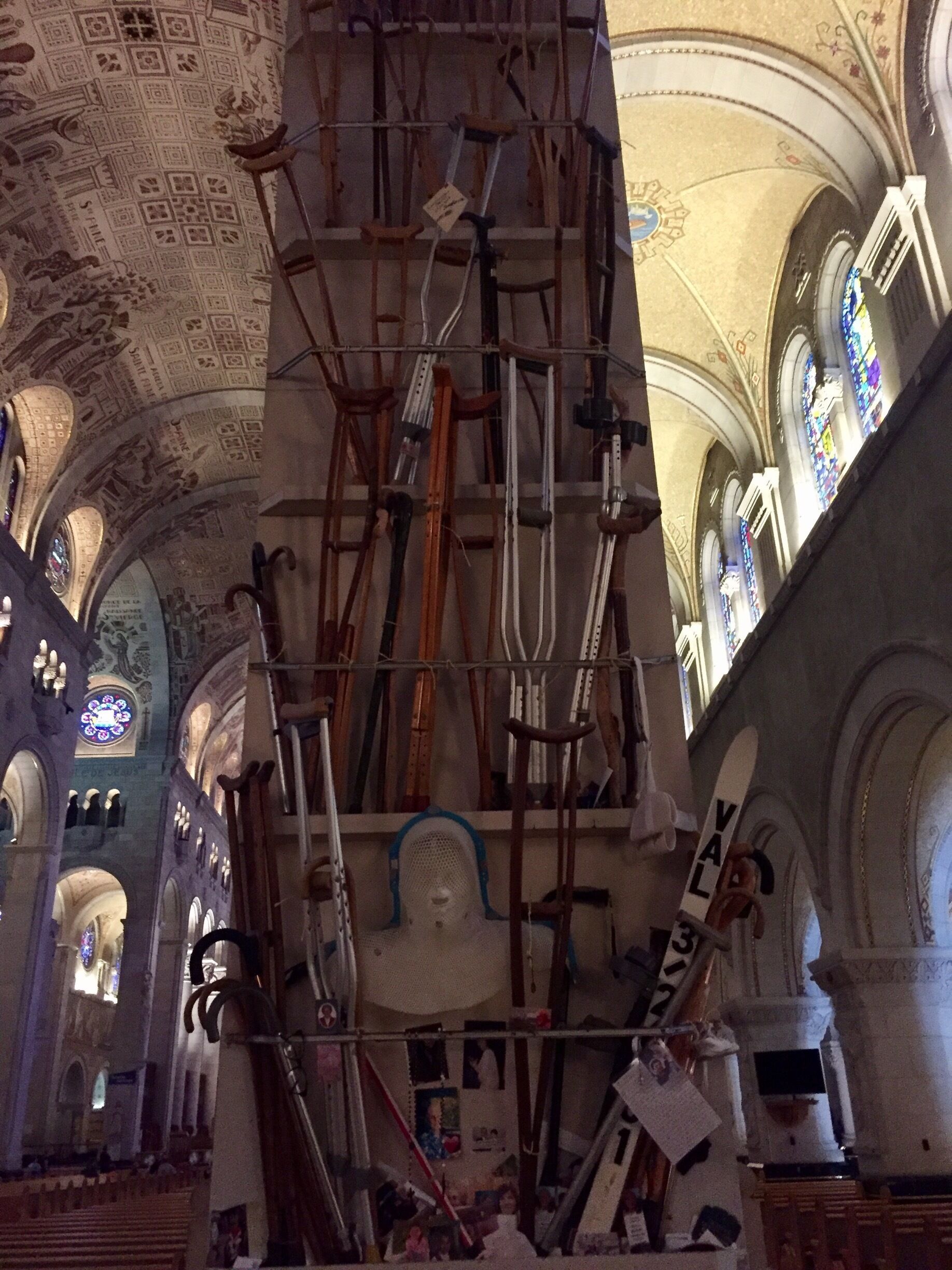 The Basilica is a pilgrimage site dedicated to St. Anne, the grandmother of Jesus. It receives over 1 million visitors a year some of whom come to be cured. 
