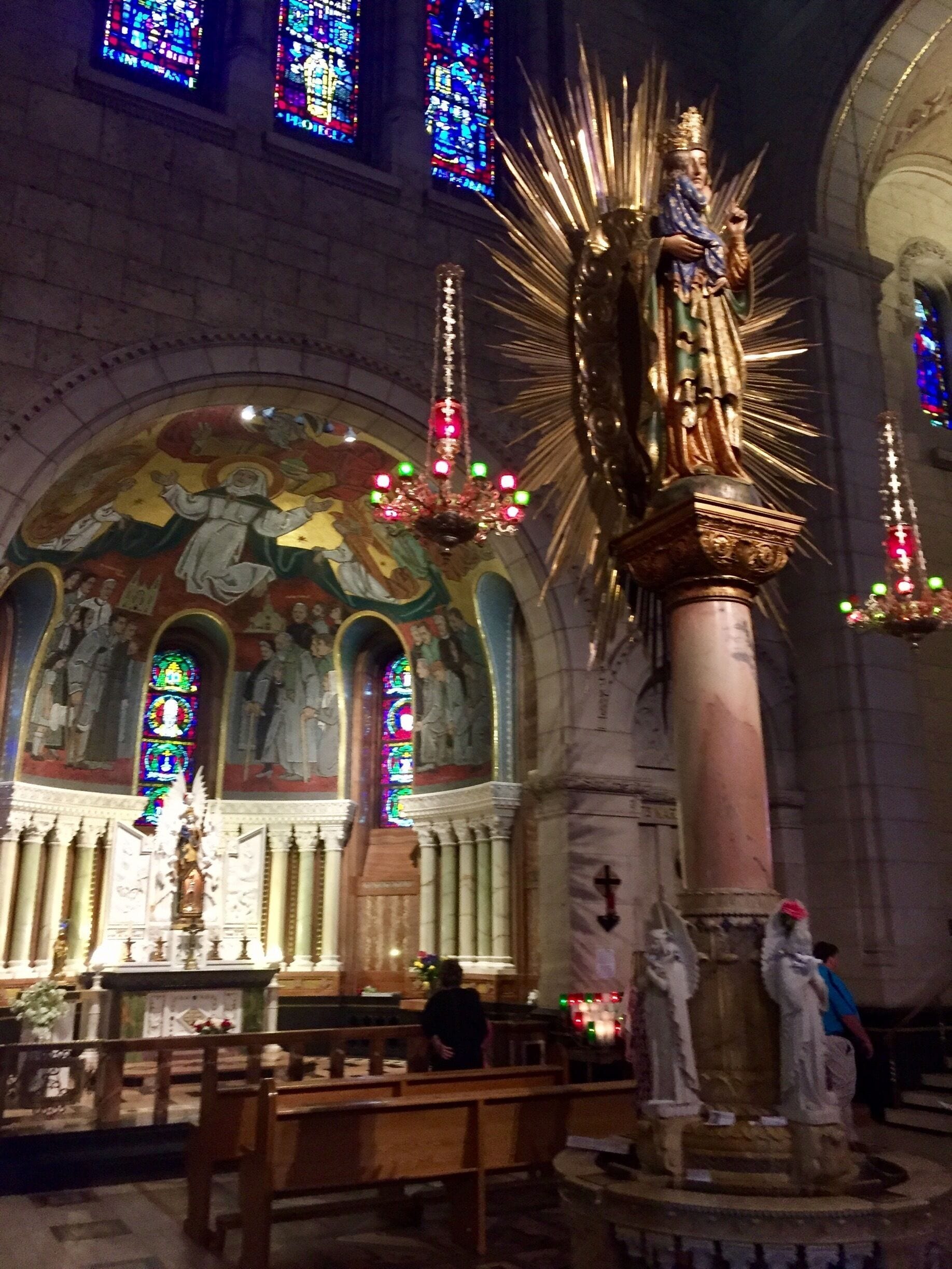 Statue of Saint Anne. 