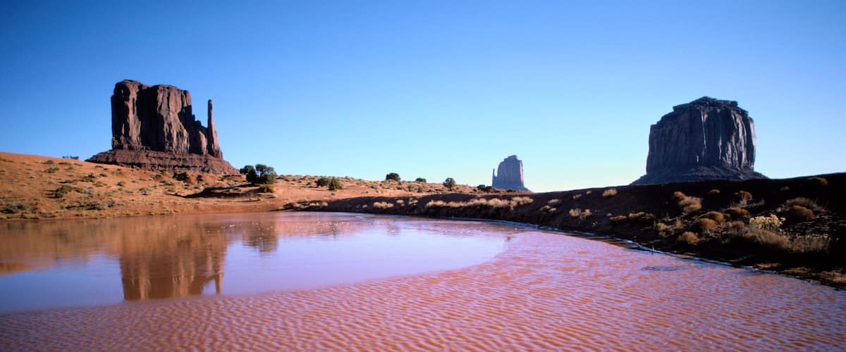 The Mittens at Monument Valley