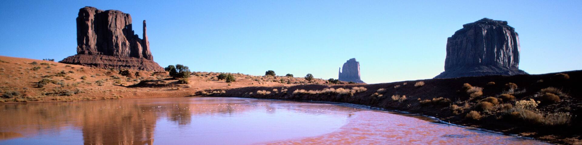 The Mittens at Monument Valley