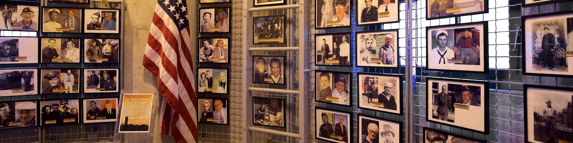 World War II Lookout Tower showing interior views and heritage elements