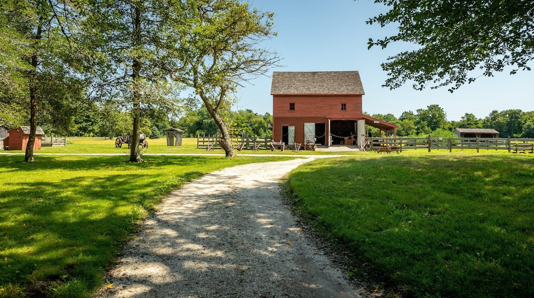 Historic Cold Spring Village featuring a garden