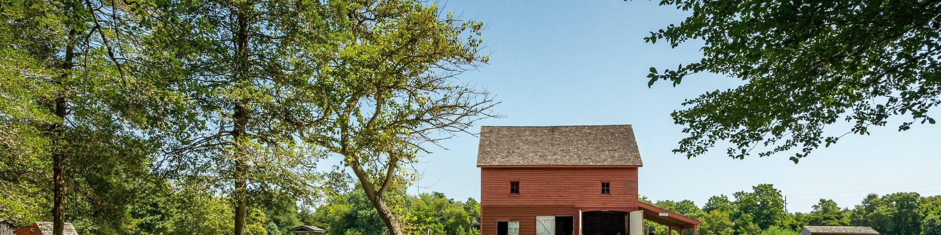 Historic Cold Spring Village featuring a garden