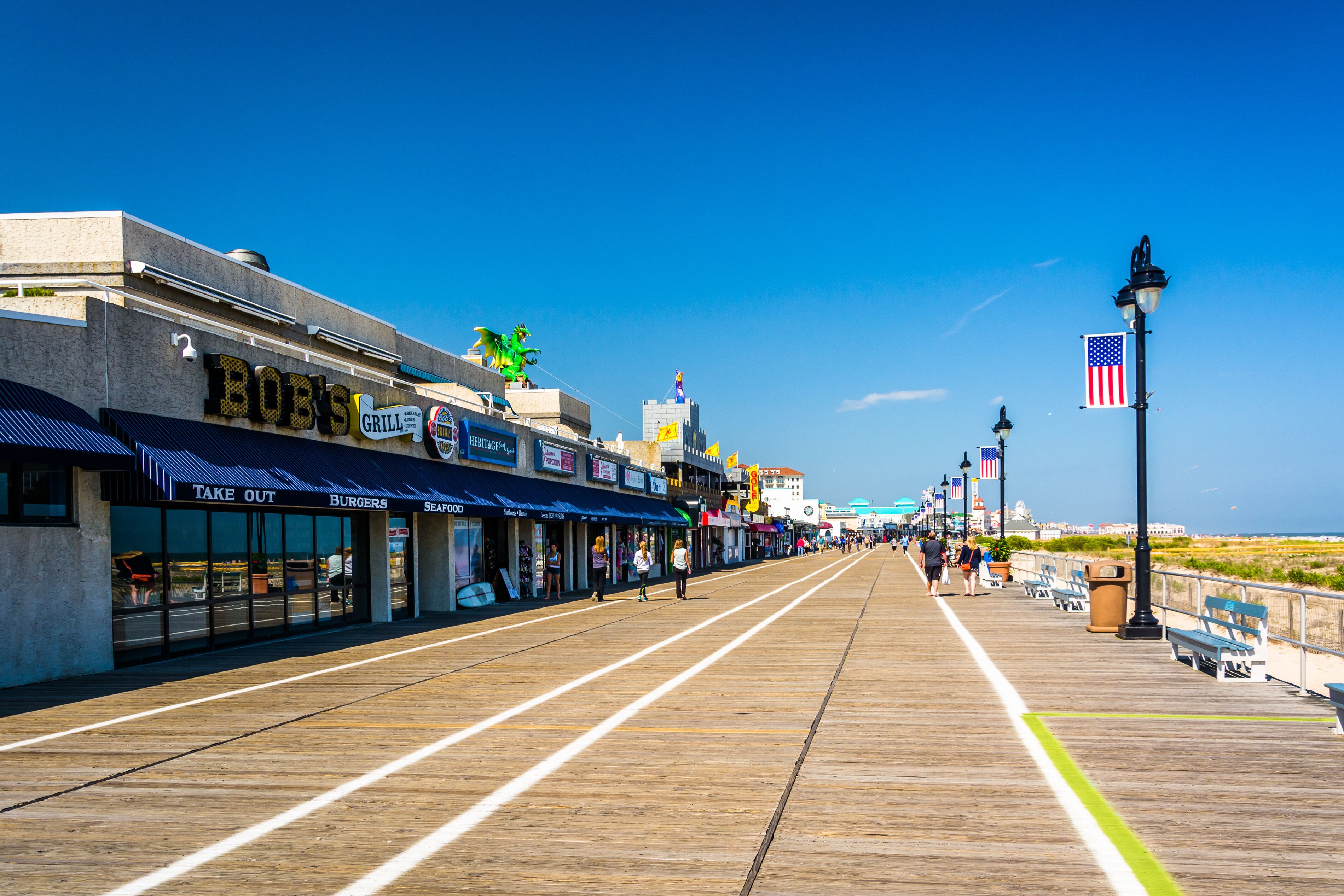 Paseo costero de Ocean City