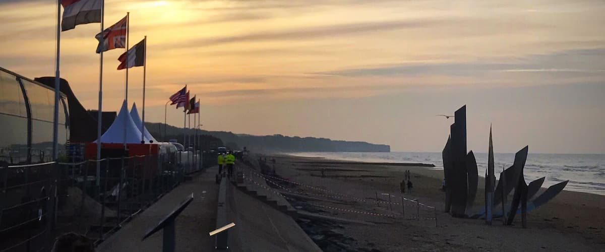 Peace concert at Omaha Beach