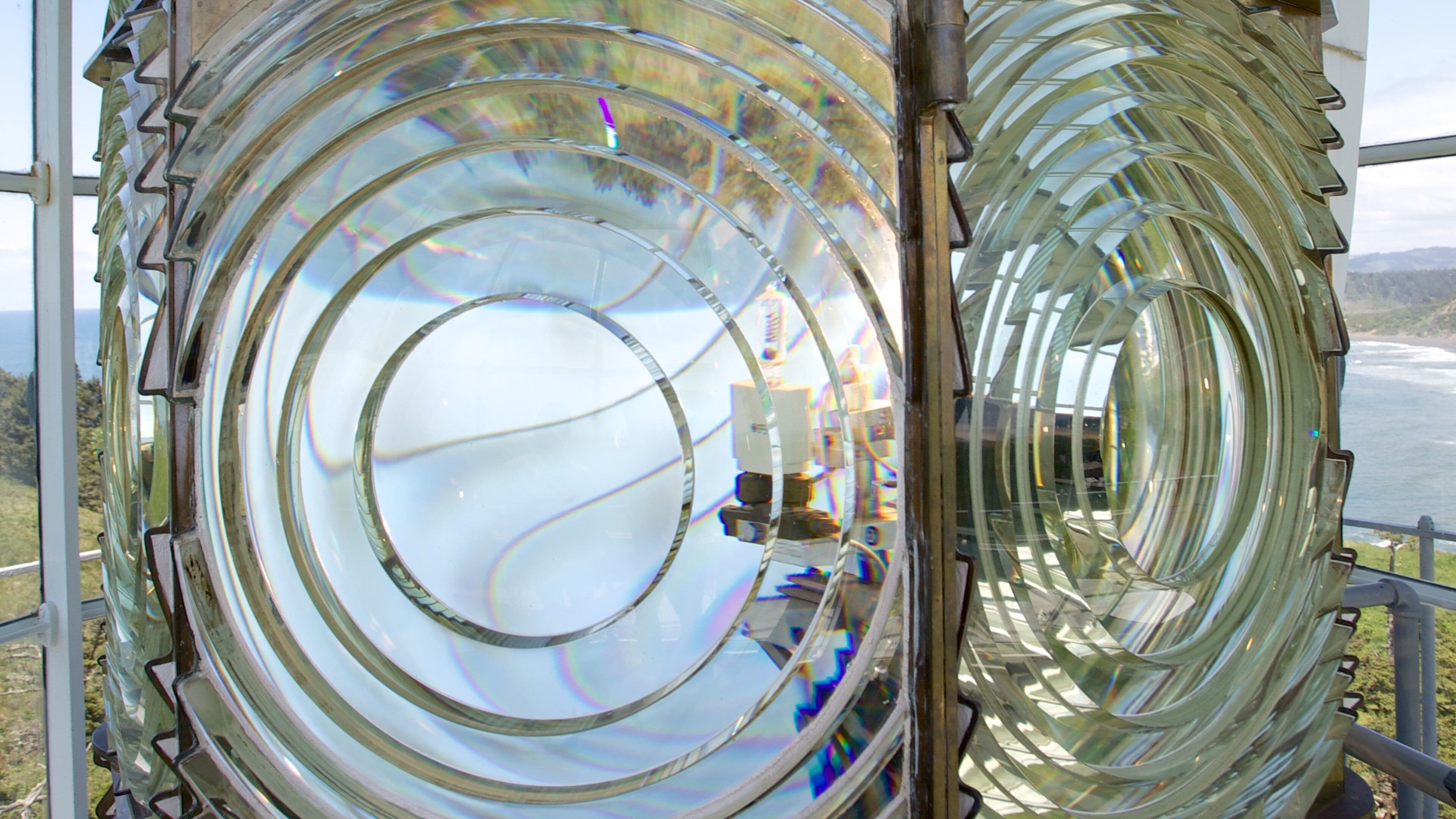 Cape Blanco Lighthouse featuring a lighthouse