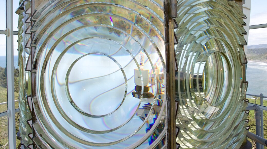 Cape Blanco Lighthouse featuring a lighthouse