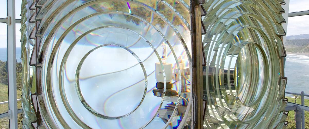 Cape Blanco Lighthouse featuring a lighthouse