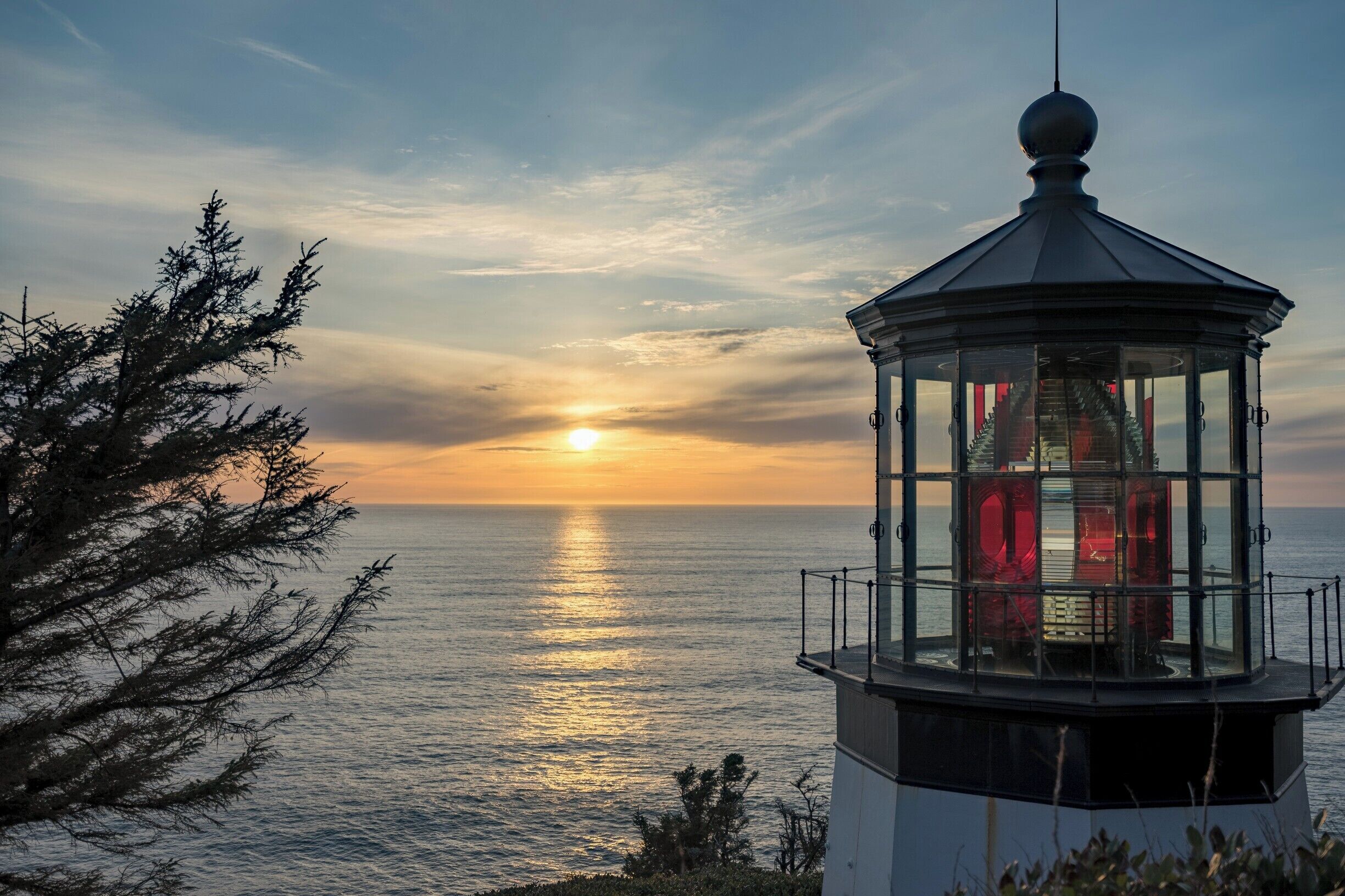 Cape Meares is an active lighthouse along the Oregon coast.  It's got a small state park surrounding it, with some great views of the ocean.  Great place to stop with the family for a picnic.