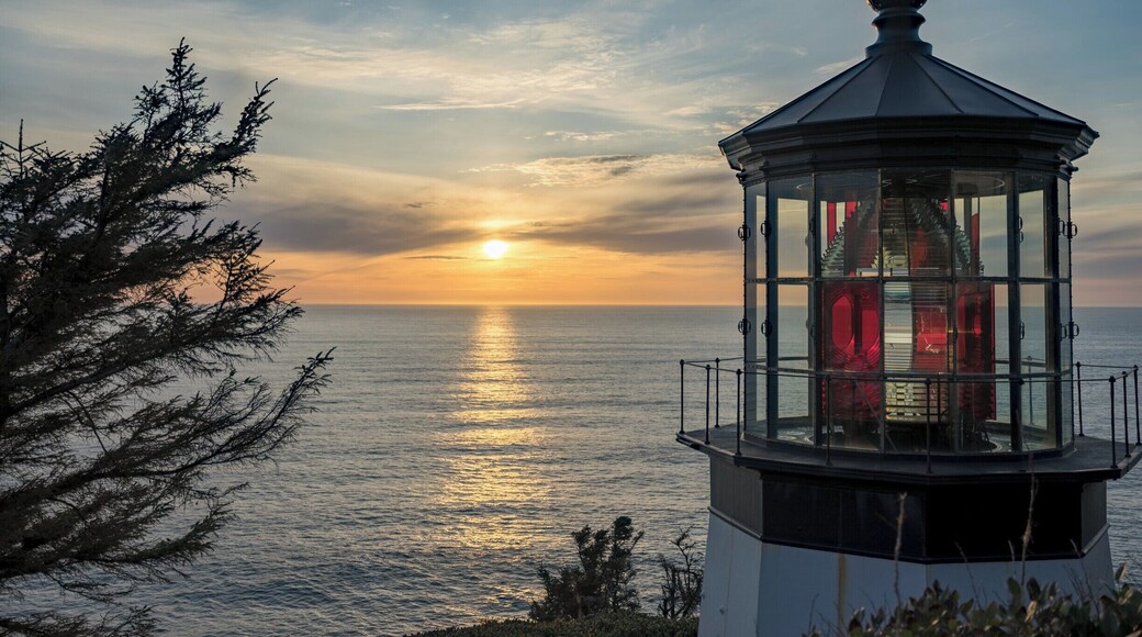 Cape Meares is an active lighthouse along the Oregon coast. It's got a small state park surrounding it, with some great views of the ocean. Great place to stop with the family for a picnic.