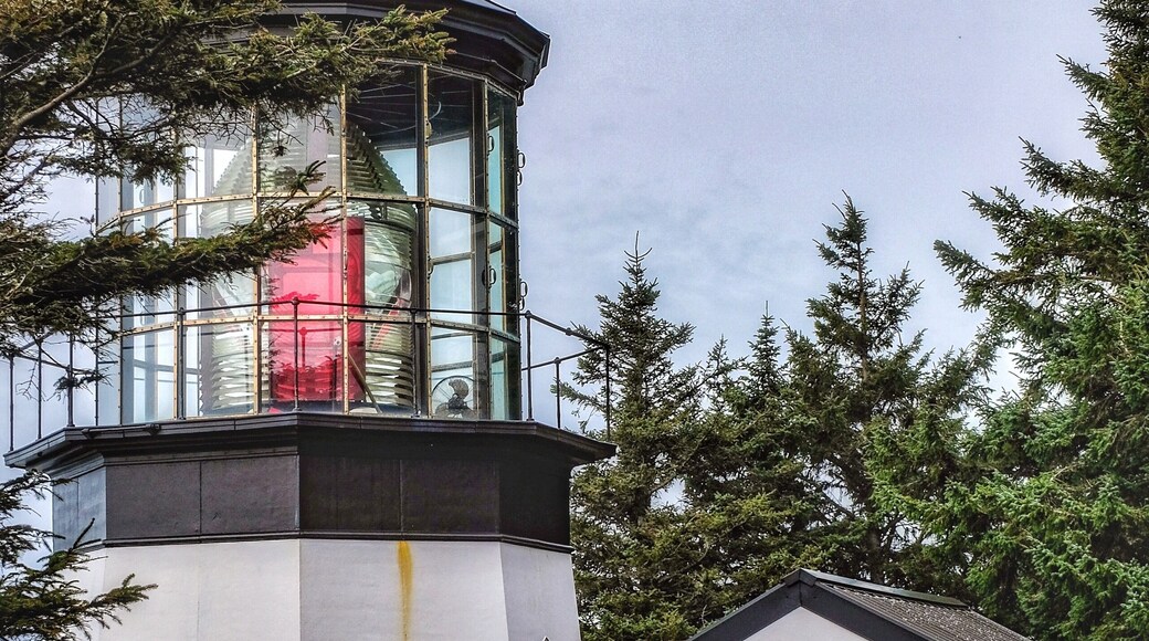 The smallest, cutest lighthouse. It also has a great trail with views of the ocean.