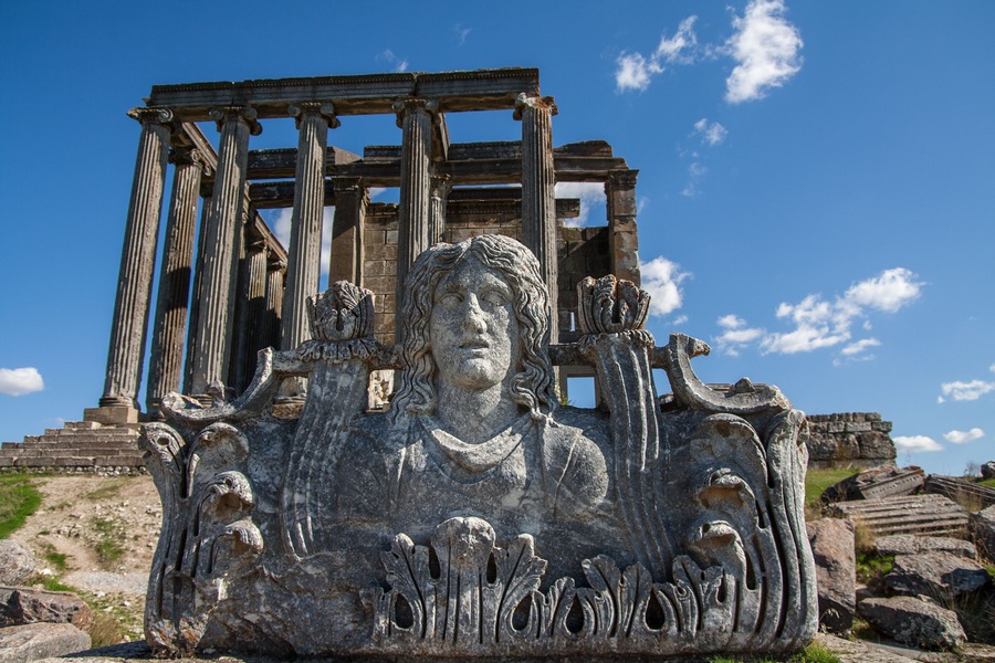 Zeus Temple, Aizonai, Kutahya, Turkey