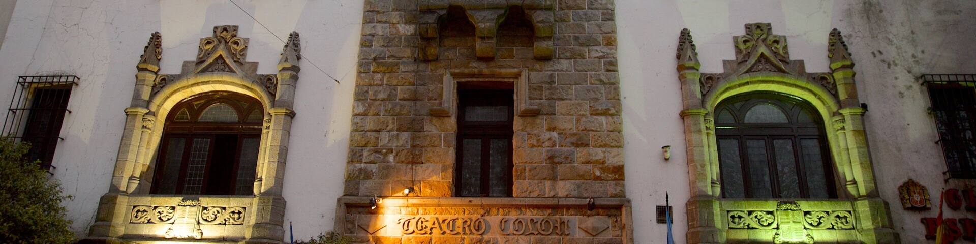 Colon Theater featuring heritage architecture