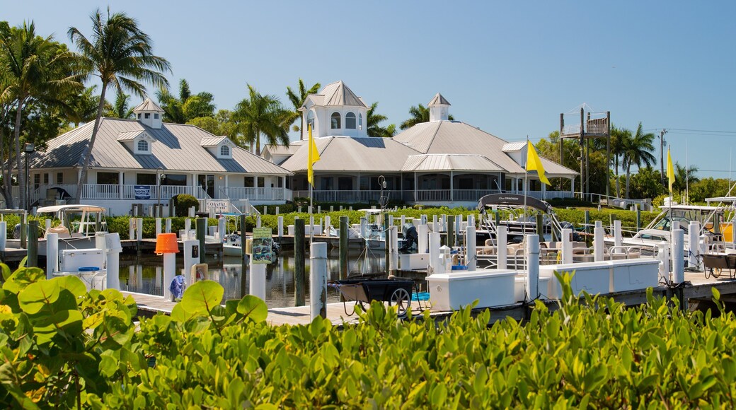 Port Sanibel Marina which includes a bay or harbor
