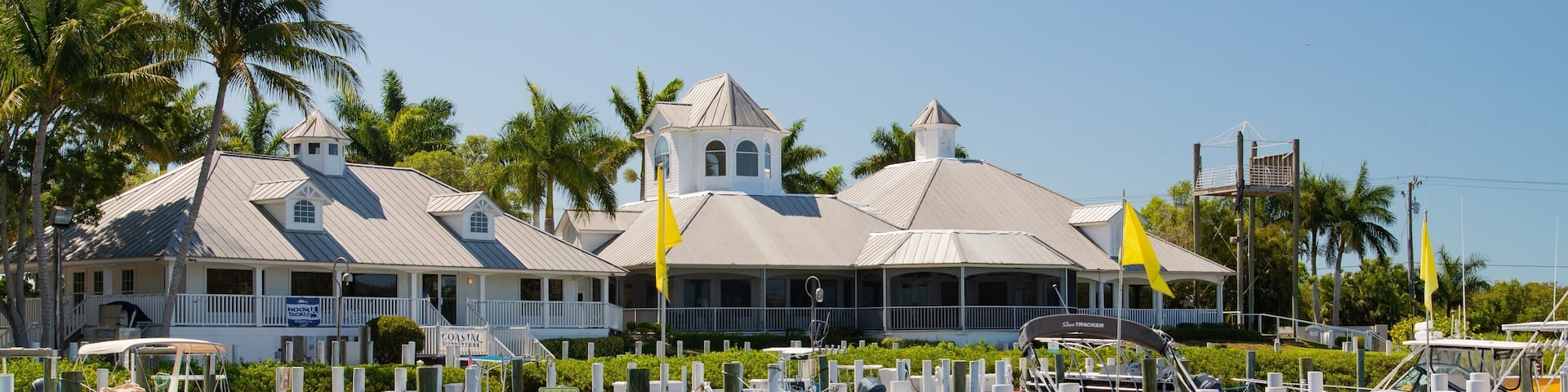 Port Sanibel Marina which includes a bay or harbor