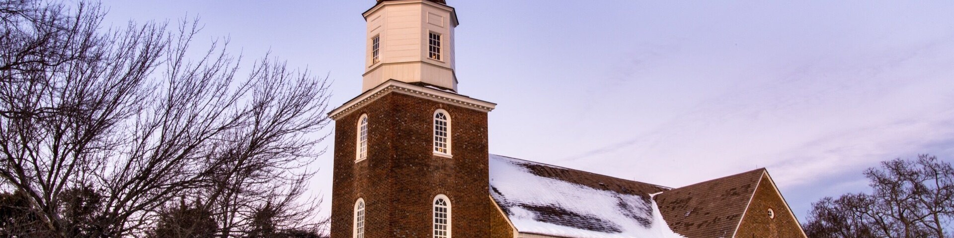 Bruton Parish Episcopal Church.
#snow