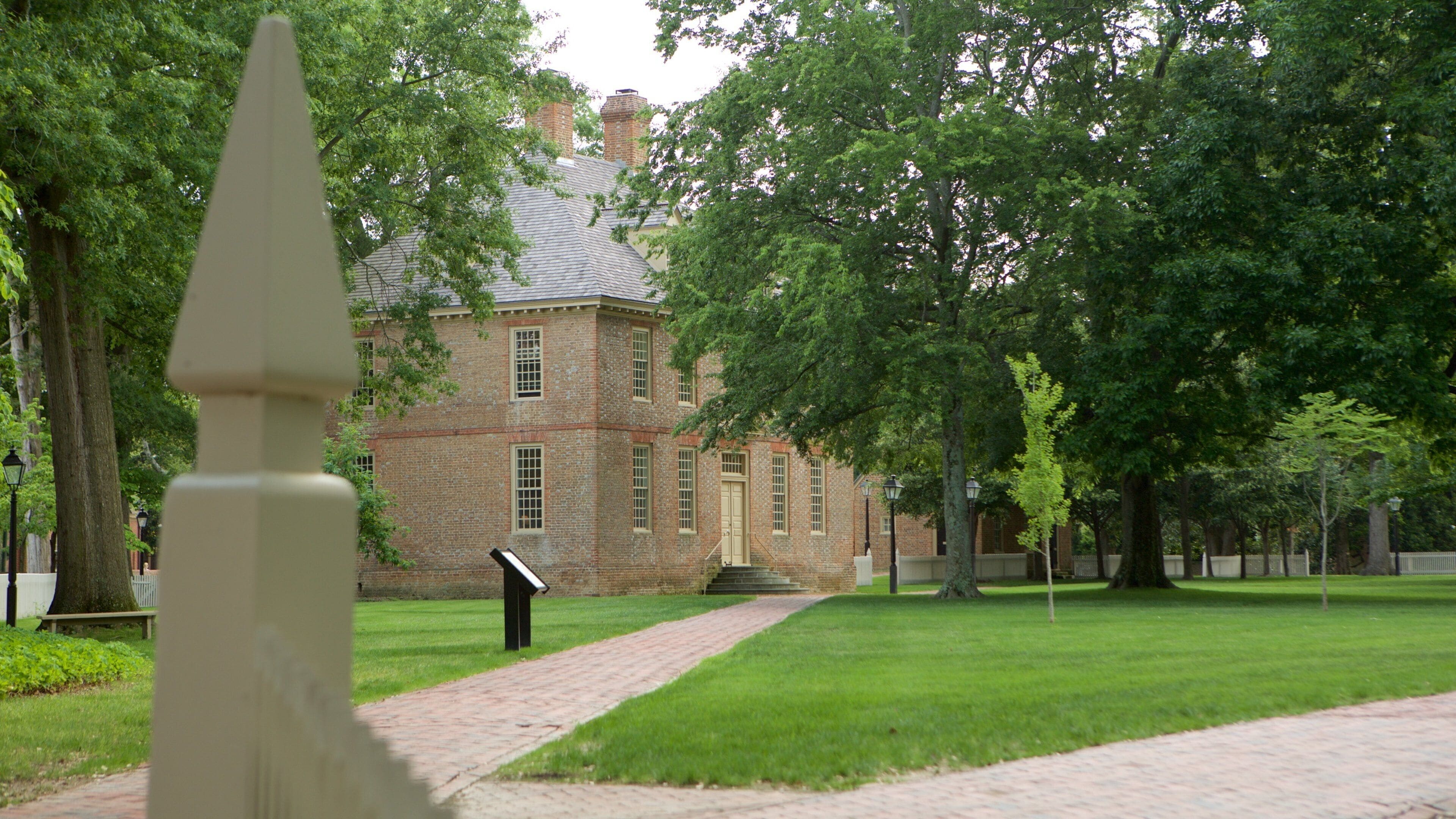 Williamsburg ofreciendo un jardín