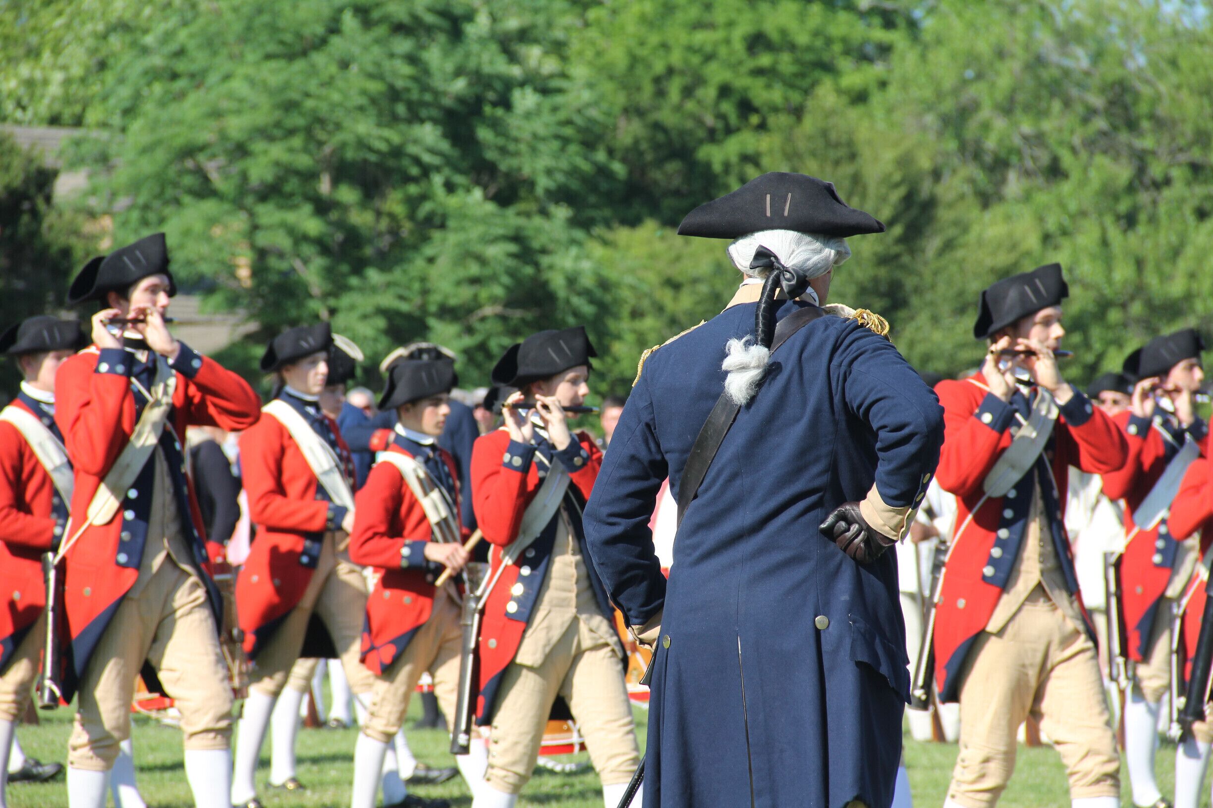 Drums & Fife daily at 5pm