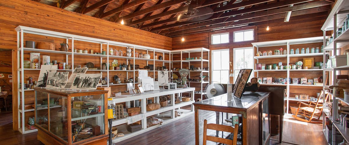 Sanibel Historical Museum and Village featuring heritage elements and interior views