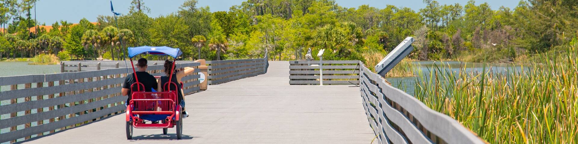 Lakes Regional Park which includes a bridge as well as a couple