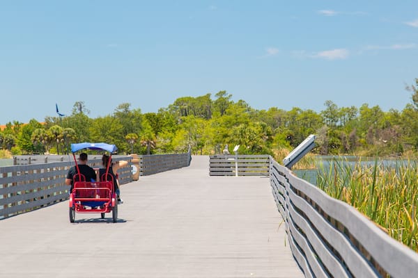 Lakes Regional Park which includes a bridge as well as a couple