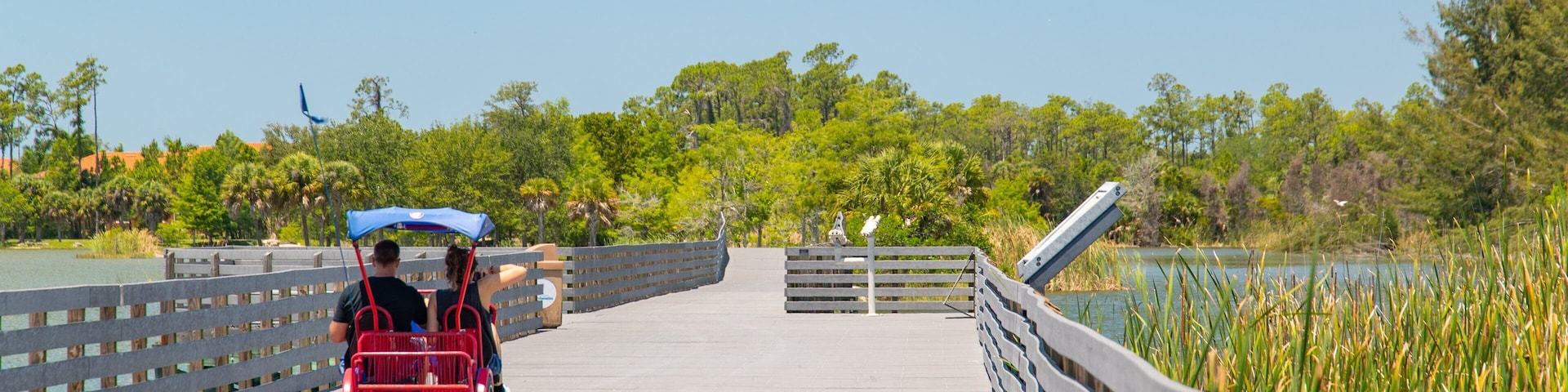 Lakes Regional Park which includes a bridge as well as a couple
