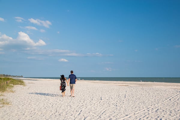 Bowman\'s Beach which includes general coastal views and a beach as well as a couple