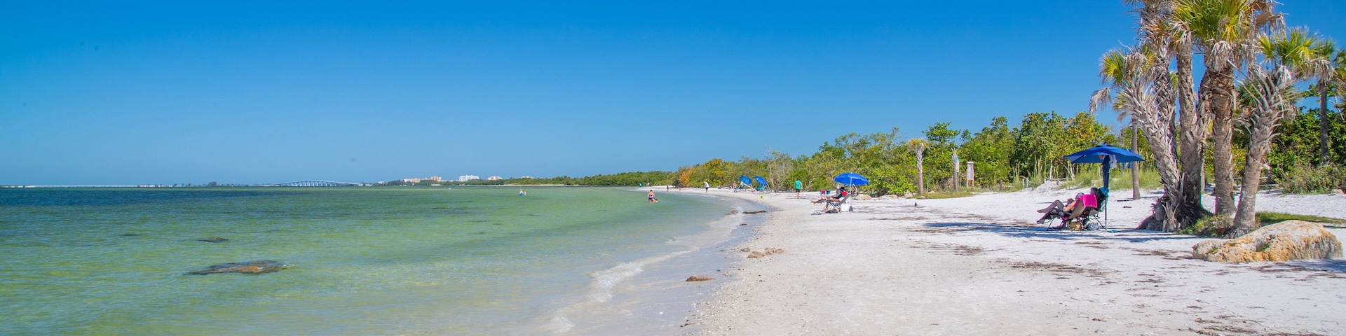 Bunche Beach featuring general coastal views and a beach