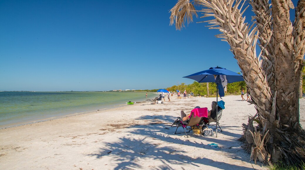 Bunche Beach featuring general coastal views and a sandy beach