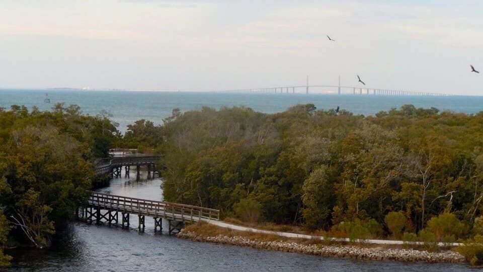 This was a great park and a good place to watch the sunset.