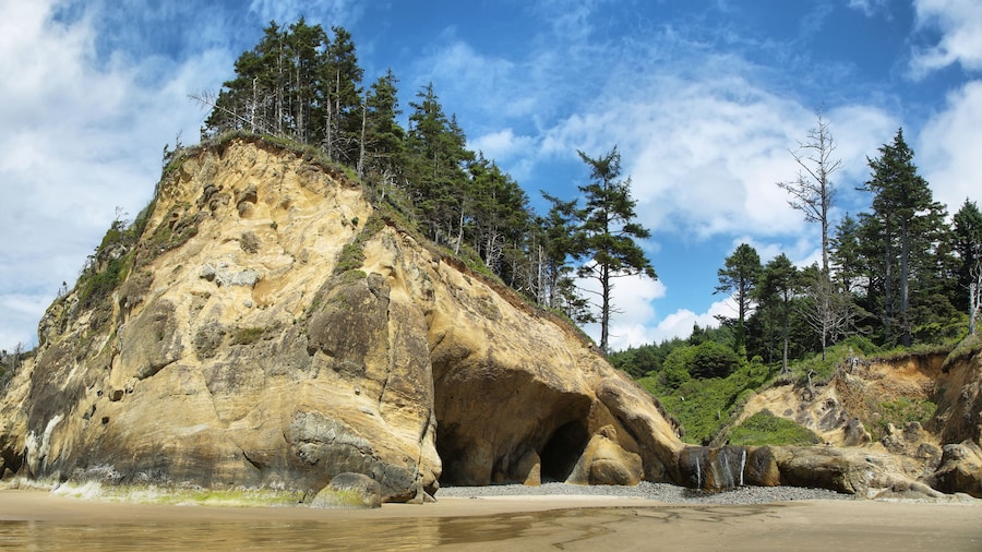 Hug point in Oregon