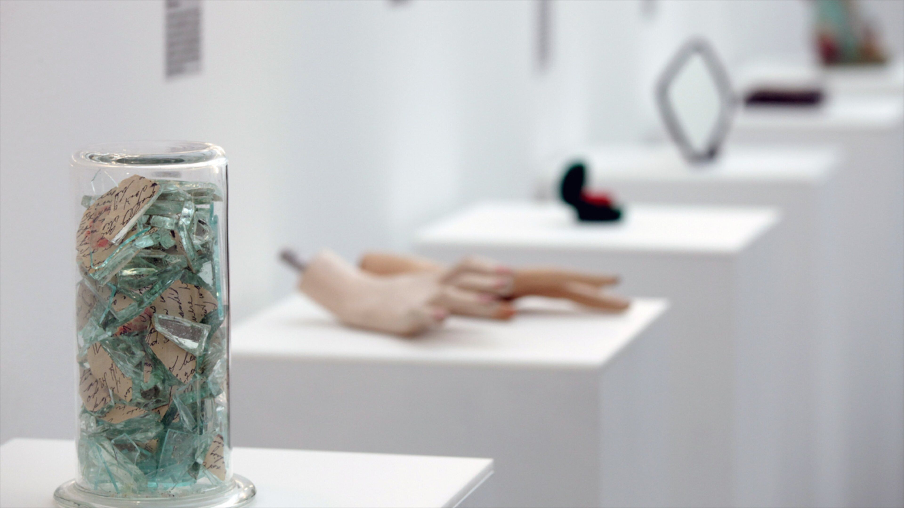 Museum of Broken Relationships showing interior views and art