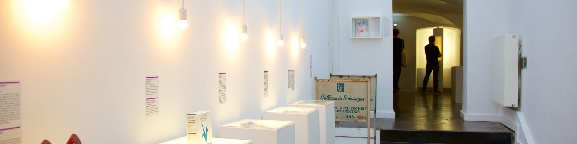 Museum of Broken Relationships showing art and interior views