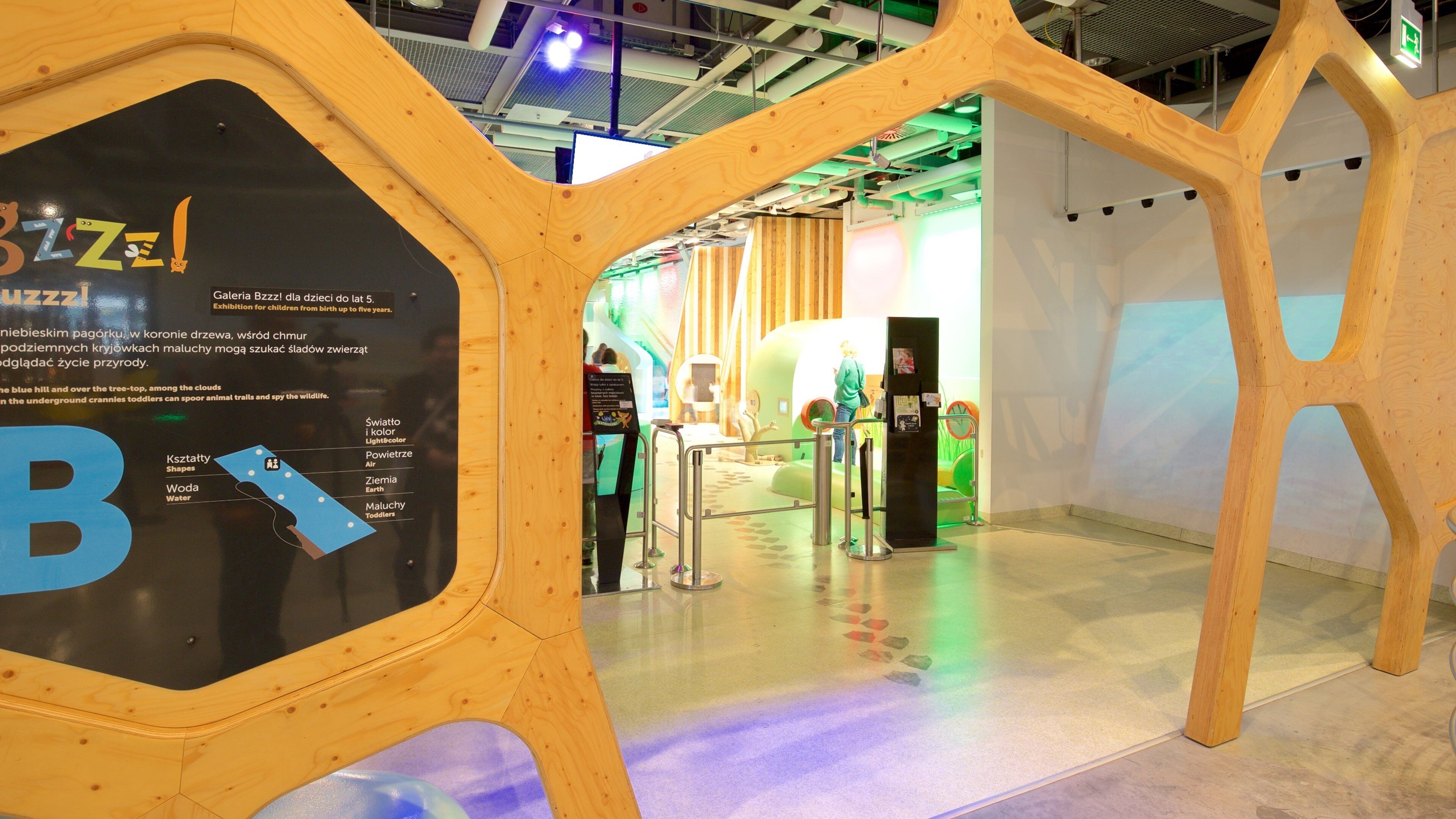 Copernicus vitenskapssenter fasiliteter samt innendørs