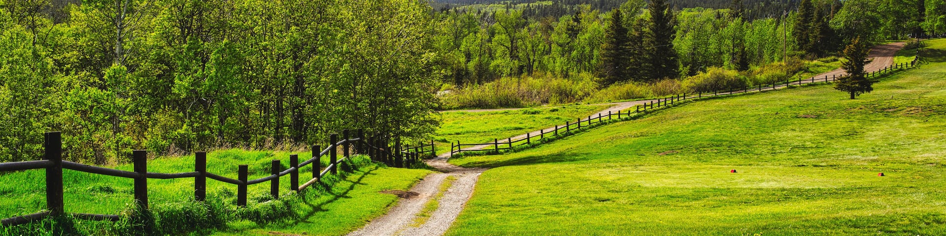 Golf Course at East Glacier
