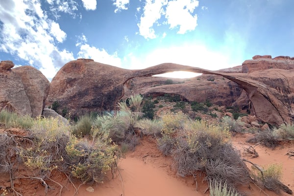 Hiking to this, it was a happy happenstance for exact timing of when the sun was setting. This was taken just using my iPhone and I am so happy with the results. No editing, just nature in its glory. Worth the hike 100Xs over! #lifeatexpediagroup