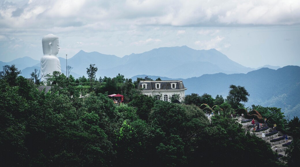 Nam Views | Da Nang: It’s such a pity the blue skies had just disappeared when I took this shot. This towering image of Buddha is set among one of the most beautiful back drops behind any image of Buddha. My fault when planning this trip or lack of planning, at least when it came to the weather. I usually don’t care too much about the time of year I choose to travel anywhere, unless it’s extremely cold or I’m going because of a holiday. Well, the monsoon season in South East Asia is something I will consider from now on. Though typically not starting until September and lasting through January, having being there in August I think I arrived early enough for the monsoon previews. Don’t get me wrong, I love this shot but just imagine what it looked like moments ago with blue skies in the background. In photography as with much of life, timing is everything. I guess I will have to take some time to visit Da Nang again in the future, because I know my time is not yet done here.
.
.
.
.
#sonyalpha #sonya7riii #traveladdict #solotravel #travelpics #travelersnotebook #travelgram #wandering #wanderer #instatrip #instatravel #natgeoyourshot #lpfanphoto #troveon #travelsoutheastasia #explorevietnam #southeastasia #vietnam #danang #visitvietnam #beautifulseasia #igvietnam #vietnamcharm #vscovietnam #banahills #sunworld #buddha #buddhism #bigbuddha #spirituality