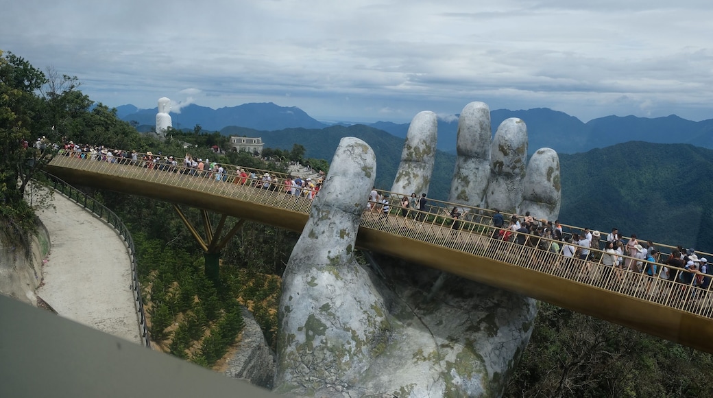 The Golden Bridge outside of Da Nang Vietnam.