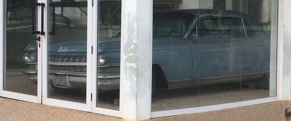 This was the vehicle used by the First president of Ghana-also found in the museum