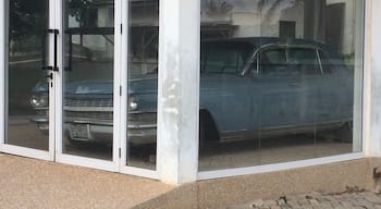 This was the vehicle used by the First president of Ghana-also found in the museum